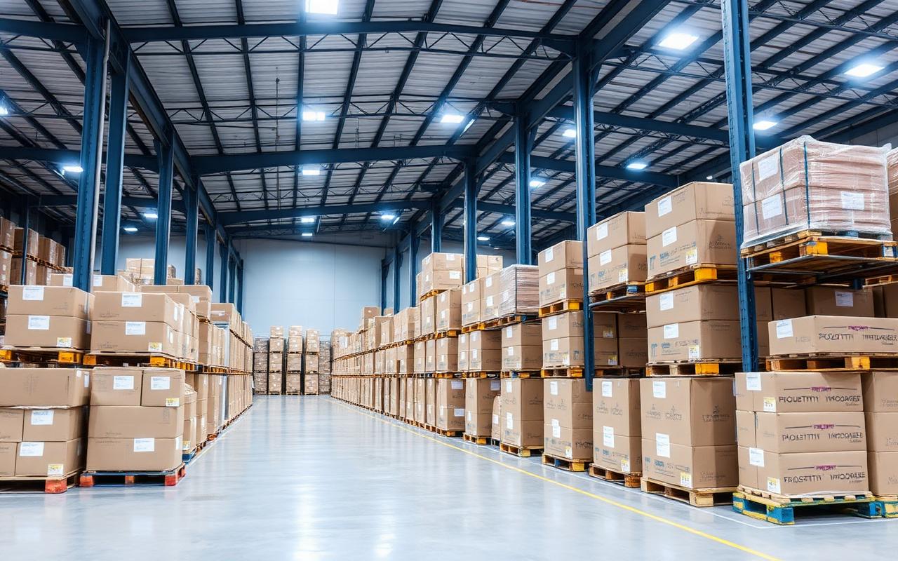 Modern cold storage warehouse
